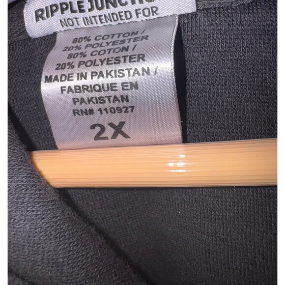 Attack On Titan Scout Full-Zip Hoodie Long Sleeve Ripple Junction Size 2X Wings - Picture 9 of 10